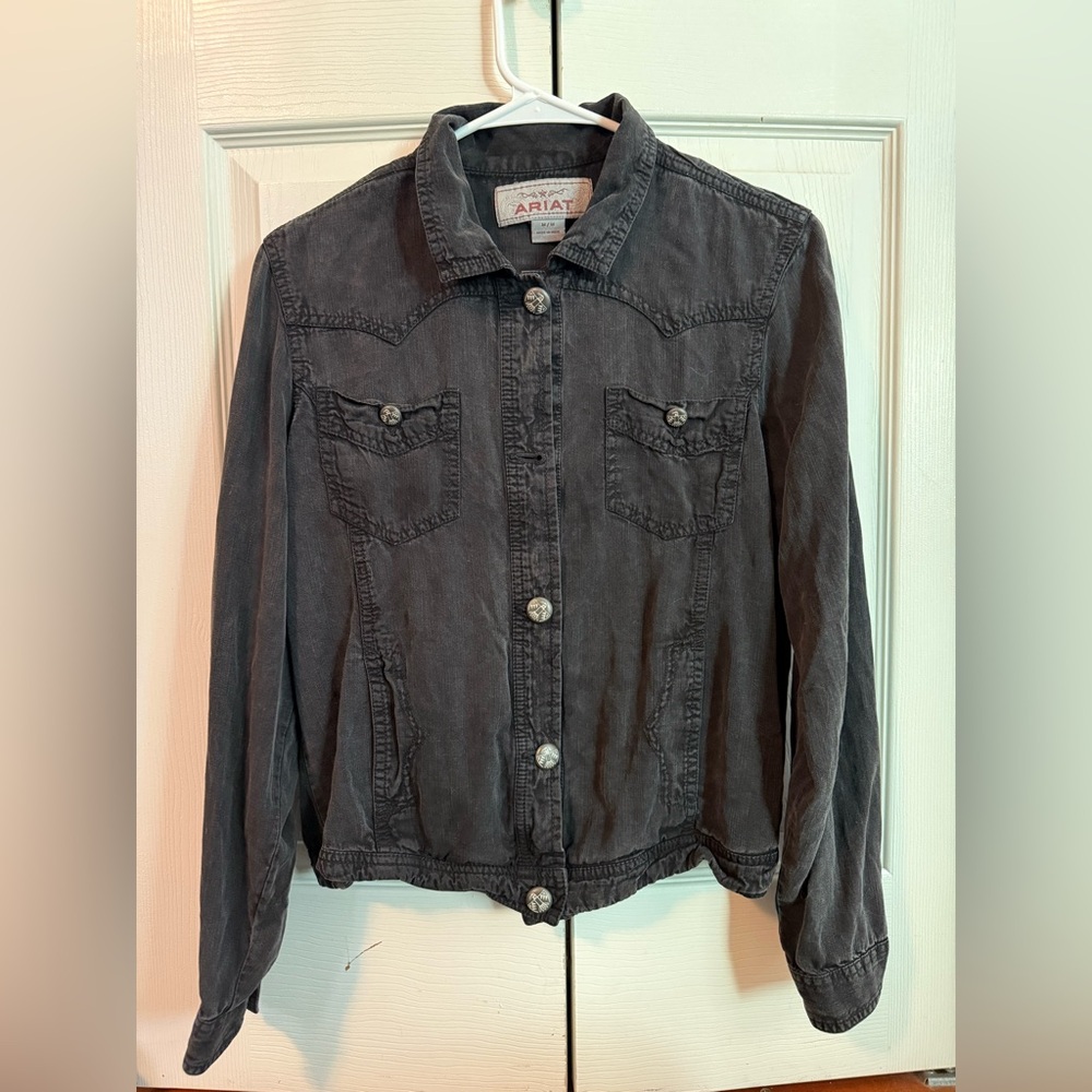 Ariat Women's Charcoal Jean Jacket